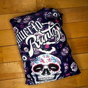 Runtz - Muerto Pattern Small Shoulder Bag ‎ Zipper And Pull String